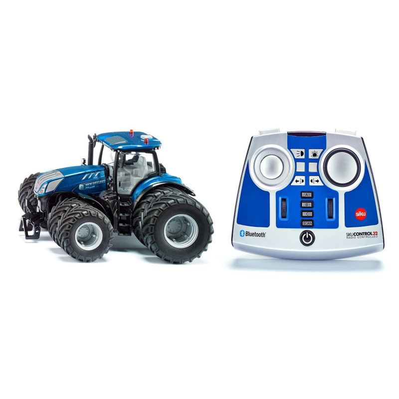 SIKU Traktor New Holland T7.315 s dvojitými pneumatikami a diaľkovým a Bluetooth ovládaním 1:32 6739 SIKU Traktor New Holland T7.315 s dvojitými pneumatikami a diaľkovým a Bluetooth ovládaním 1:32 6739
