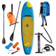 Stand-Up Paddleboard nafukovací s príslušenstvom do 120 kg, 320x84 cm, modrý