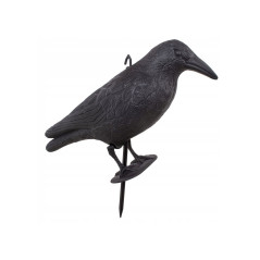 Plašič vtákov a holubov - Havran sediaci 39 cm, čierny SPRINGOS GA0129