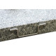 DEMA Stojan na slnečník s kolieskami 45x45 cm 40 kg Granit