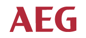 Značka AEG logo