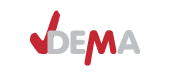 Značka DEMA logo